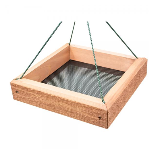 Songbird Essentials 9X9 Hanging Tray Feeder