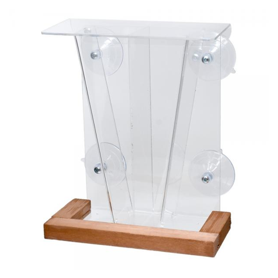 Songbird Essentials Dual Seed Window Feeder