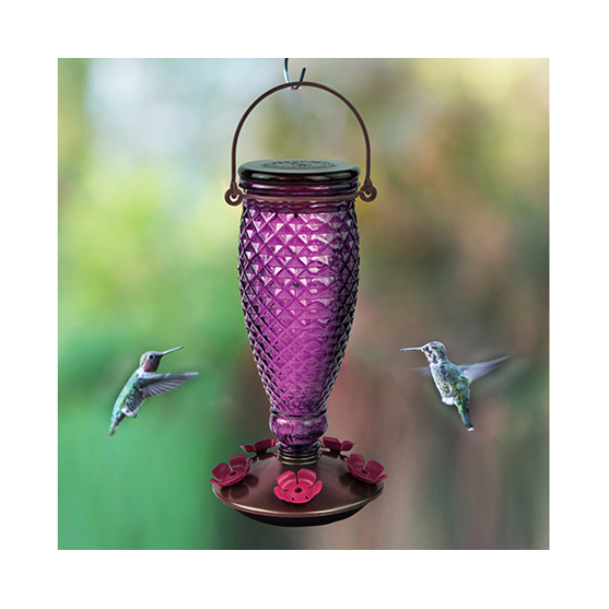 Perky-Pet Diamond Wine Top Fill Hummer Feeder