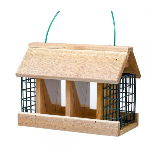 Backyard Essentials Double Option Hopper With Suet