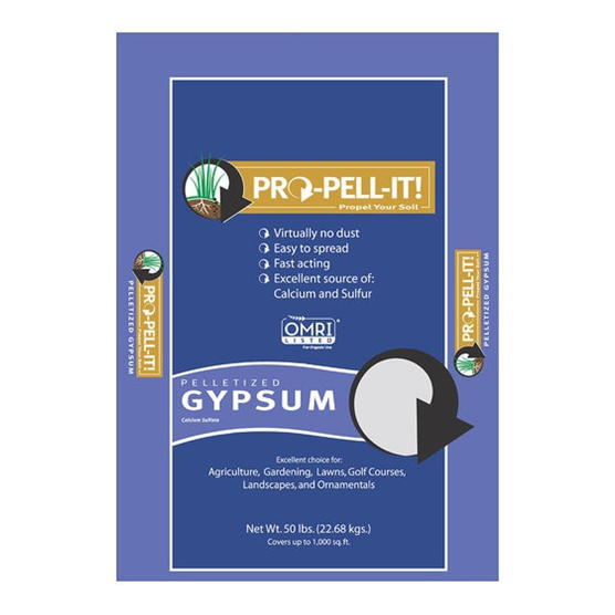 PRO-PELL-IT! Pelletized Gypsum 50 lb