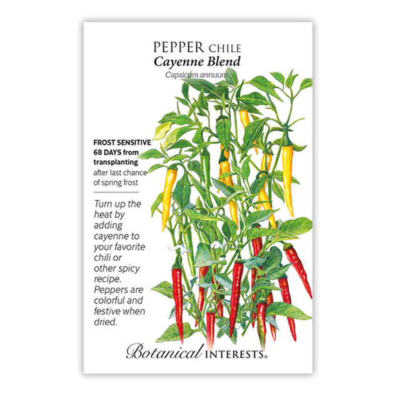 Botanical Interests Pepper Chile Cayenne Blend