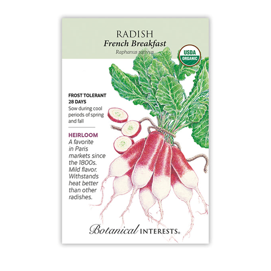 Botanical Interests Radish French Breakfast