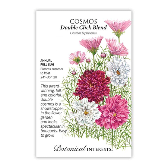 Botanical Interests Cosmos Double Click Blend