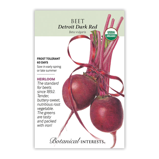 Botanical Interests Detroit Dark Red Beet