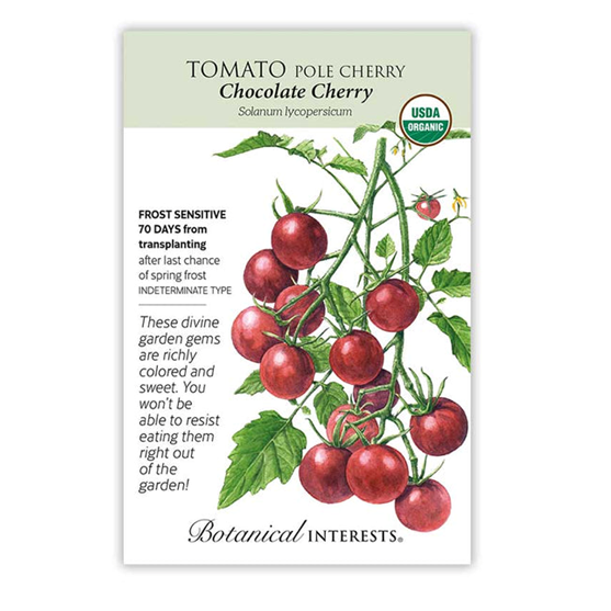 Botanical Interests Tomato Cherry Chocolate Seed