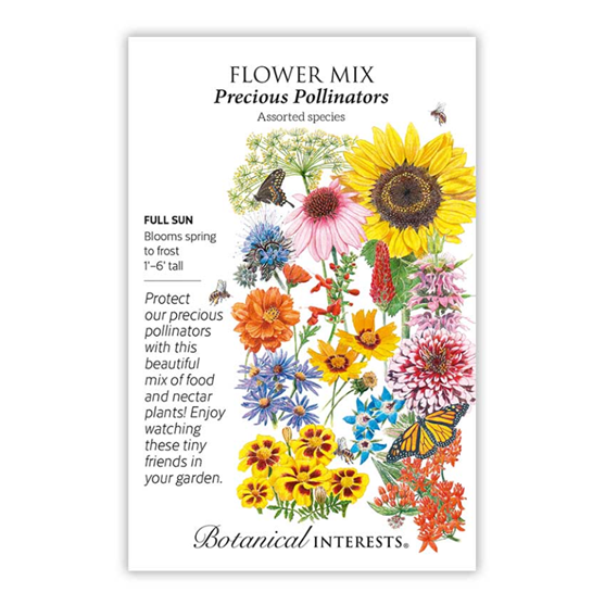 Botanical Interests Precious Pollinators Mix 3 Gram Seed