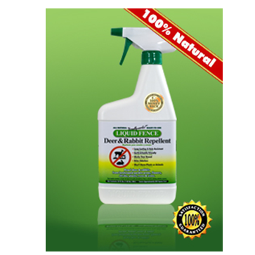 Liquid Fence Deer Repellant RTU quart