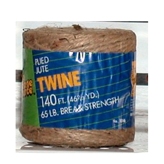 Natural Jute Twine 140'