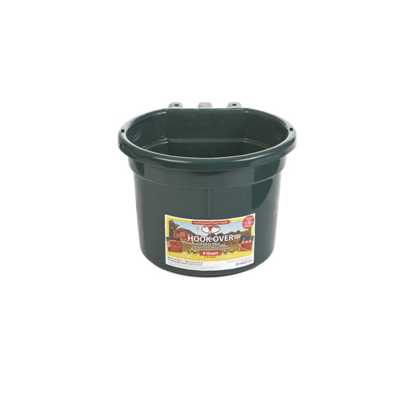 Miller Manufacturing Hookover Feeder 8qt CPH Dark Green