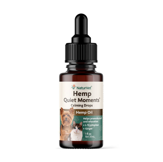 NaturVet Hemp Quiet Moments Drops