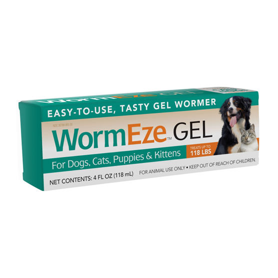 Durvet Wormeze Gel Dog & Cat 4 oz