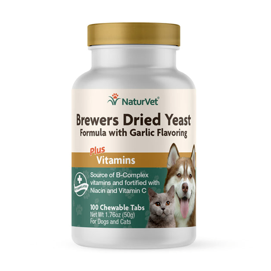 NaturVet Brewer Yeast with Garlic 1000 count