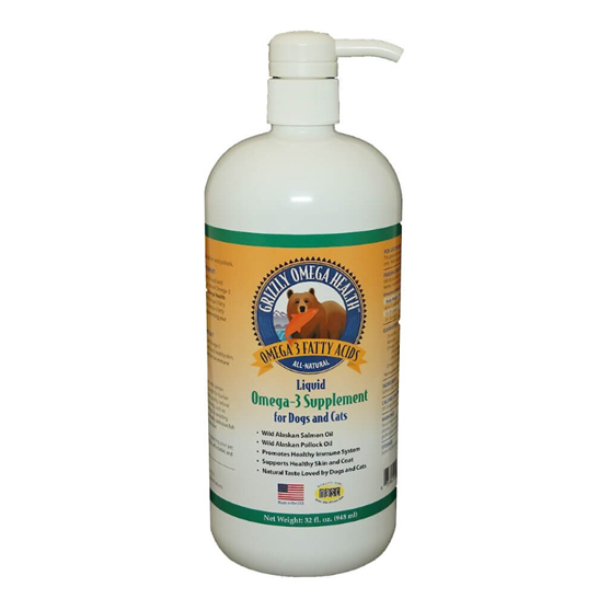 Grizzly Salmon Oil 32 oz