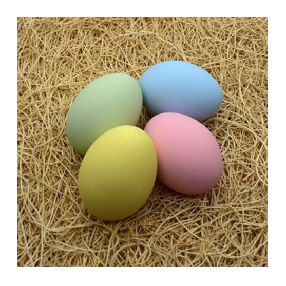 Ceramic Chicken Eggs Pastel each