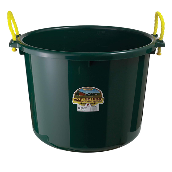 Miller Manufacturing Muck Bucket 70qt Dark Green