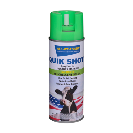 Quik Shot Marking Spray Green