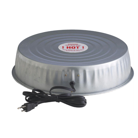 Miller Manufacturing Heater Base