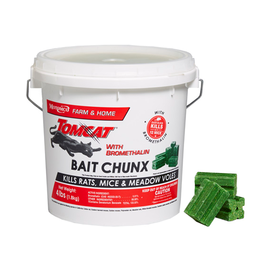 Tomcat Bromethalin Chunx 1 oz 4 lb