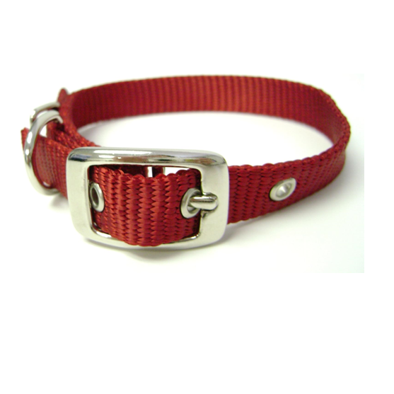 Hamilton Collar 5/8" Red 18"