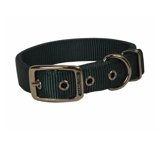 Hamilton Double Collar Black 1"X18"