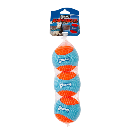 Chuckit Amphibious Fetch Balls Three Pack