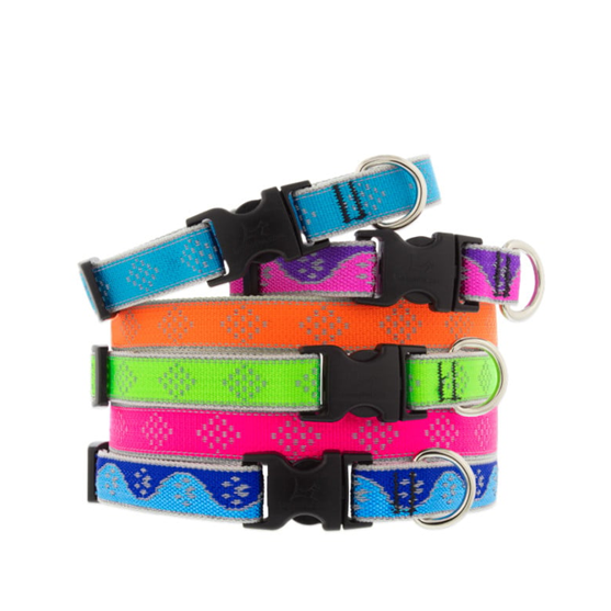 Lupine High Lights 1/2" 8-12" Dog Collar Assorted