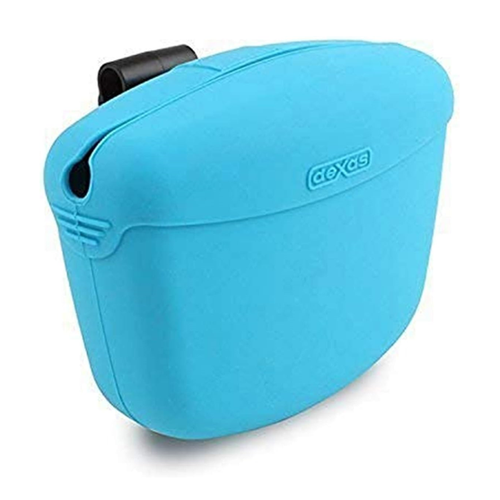 Dexas Pooch Pouch Blue