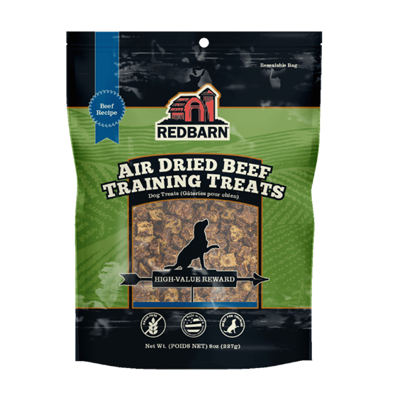 Redbarn Air Dried Beef Training Treats 8oz