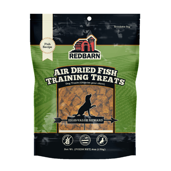 Redbarn Air Dried Fish Training Treats 8 oz