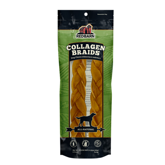 Red Barn Collagen Braid Large 2 pack