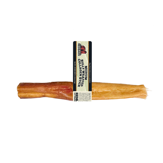 Redbarn Bully Wrapped Collagen  Stick Medium