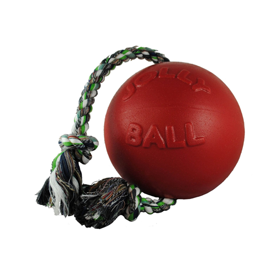 Jolly Pets Romp-N-Roll 6" Red