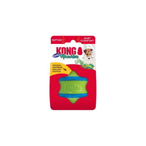 Kong Rambler Rattles Ball Medium