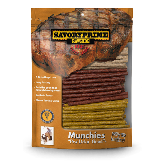 Savory Prime Munchie Stick pack 5" 100 pack