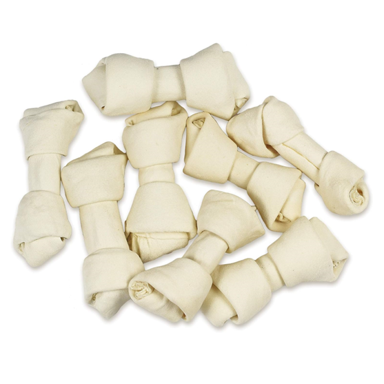 Savory Prime Rawhide Knotted Bone 6-7" Single