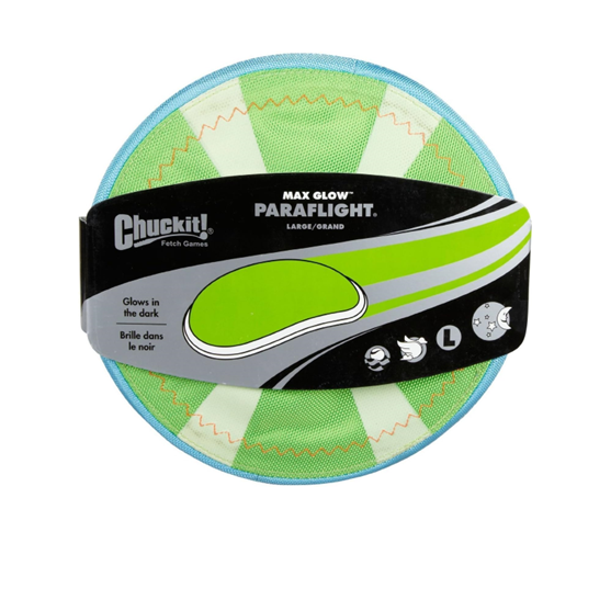 Chuckit Glow Paraflight Max Large