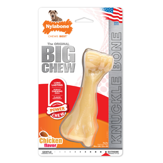 Nylabone Dura Chew Big Bone Dog Chew Beef