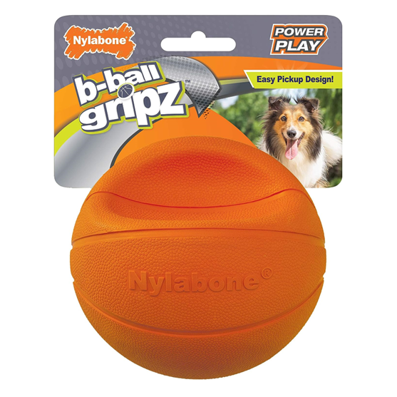 Nylabone Basket Ball Gripz Large