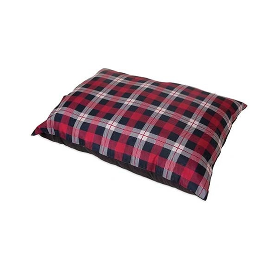 Plaid Pillow 29"X40" Dog Bed