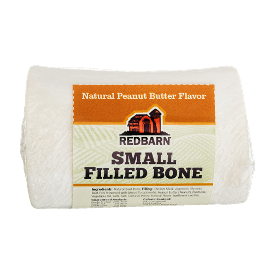 Redbarn Natural Filled Bone Peanut Butter Small