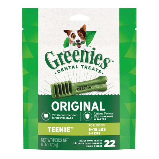 Greenies 6 oz Teenie Treat 22 count