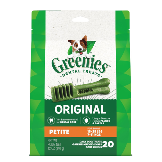 Greenies 12 oz Petite 20 count