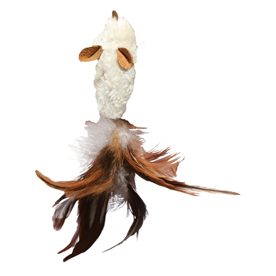Kong Catnip Feather Mouse