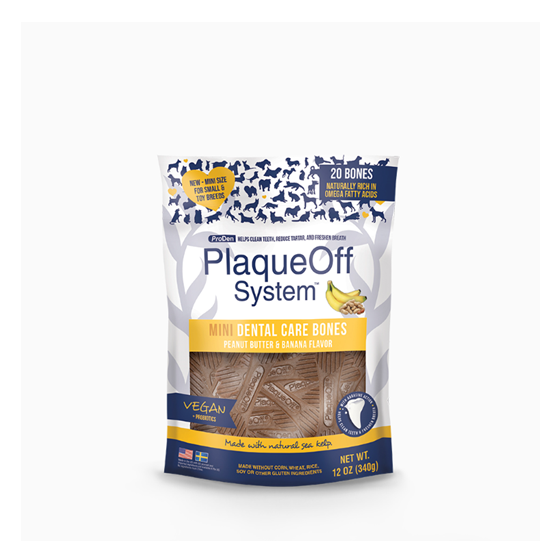 PLAQUEOFF MINI BONE PB/BN 20 CT