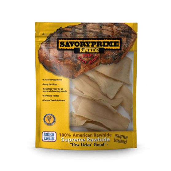 Savory Prime Rawhide Chips 2"X6" 2 lb