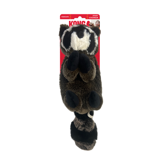 Kong Wild Low Stuff Raccoon Medium Dog Toy