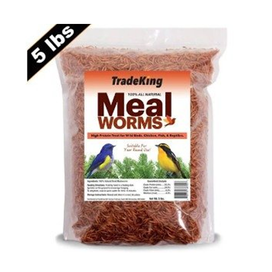 Trade King Dried Mealworms 5 lb