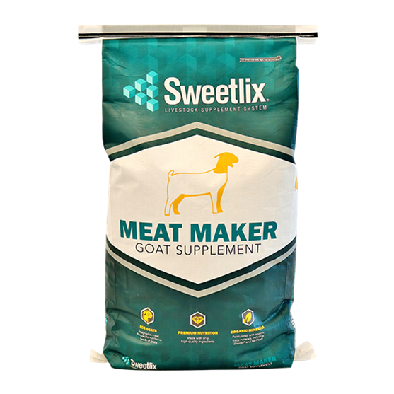 Sweetlix Goat Meat Maker 16-8 With Monovet 25 lbs