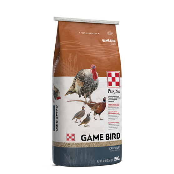 Purina Game Bird Maintenance Feed 50 lb